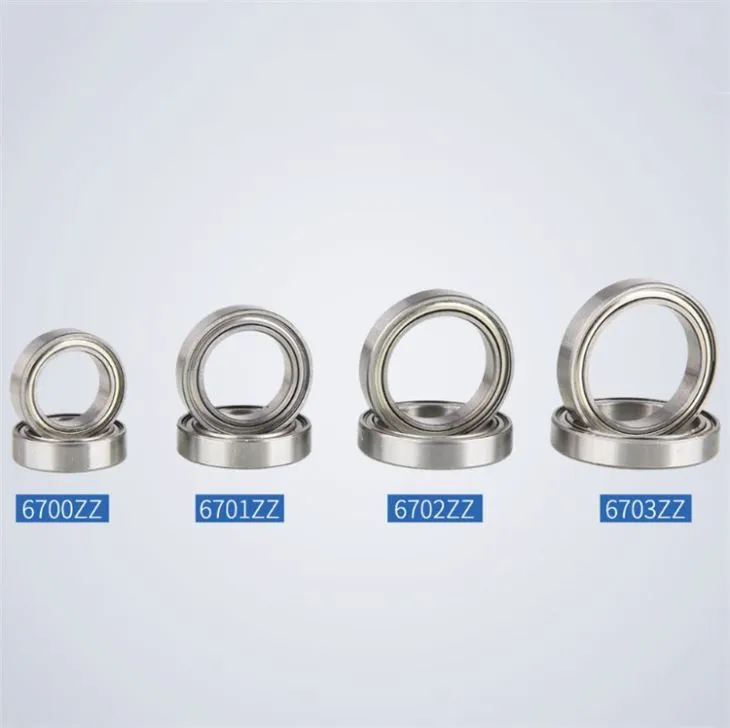 Βαθύ ρουλεμάν με βαθύ αυλάκι 6700 6701 6703