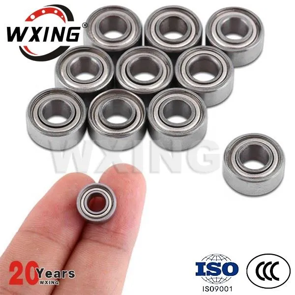 Αλιεία κύλινδρος μινιατούρα μπάλα υψηλής ακρίβειας micro μεταλλικό ς ασπίδας ρουλεμάν