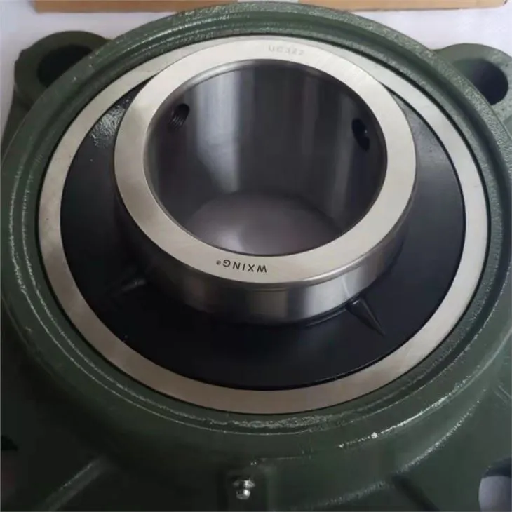 Ρουλεμάν UCF322 Pillow Block Ρουλεμάν από χυτοσίδηρο χρώμιο χάλυβα Gcr15 UC