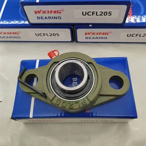 Δύο μπουλόνια υψηλής ποιότητας ρουλεμάν μαξιλαριού από χυτοσίδηρο από το κινεζικό εργοστάσιο UCFL204 UCFL205 UCFL206 UCFL207